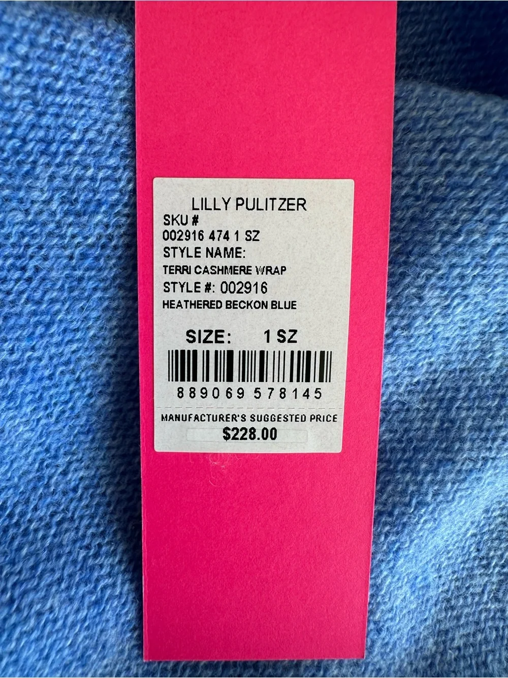 Lilly Pulitzer new tag